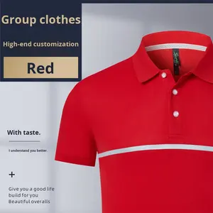 ग्रीष्मकालीन उच्च दृश्यता चिंतनशील स्ट्रिप पॉलिएस्टर पोलो शर्ट त्वरित-ड्राई वर्कवियर अनुकूलन योग्य इंजीनियरिंग सुरक्षा मुद्रित लोगो - Product Image 4