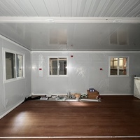 Maison modulaire mobile portable préfabriquée à distance préfabriquée mobile mobile de 20 pieds et 40 pieds maisons en conteneur de 40 pieds