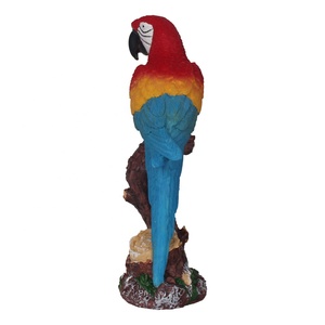 Scultura statua animale pappagallo arte scultura decorazione animale resina artigianato stile europeo arredamento decorazione della casa - Product Image 1
