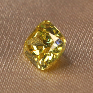 <span class=keywords><strong>1</strong></span> <span class=keywords><strong>ct</strong></span> Fancy Yellow Loose Diamonds Coussin Cut CVD Lab Grown Diamond Price - Product Image 4
