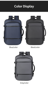 In Stock Customizable Large Capacity MenBusiness <strong>Smart</strong> Expandable Waterproof Bagpack Travel Back Pack Laptop <strong>Bag</strong> Backpacks - Product Image 5