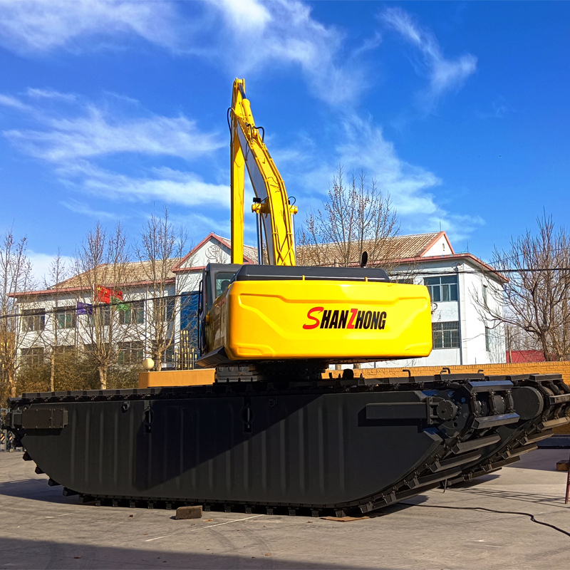 Marine Amphibious Dredging Ship With Dual