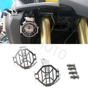 Pour <span class=keywords><strong>BMW</strong></span> R1200GS R1250GS ADV <span class=keywords><strong>LC</strong></span> R1200RT R <span class=keywords><strong>1200</strong></span> <span class=keywords><strong>RT</strong></span> F750GS F850GS Moto pièces auxiliaire LED antibrouillard couverture garde gril protecteur - Product Image 4