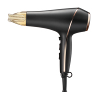 Nouveau design, séchage rapide à température constante, moteur AC, 3 réglages de chaleur, sèche-cheveux professionnel avec buse magnétique