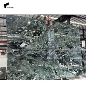 Tostone Aanpasbare Luxe Gepolijste Natuurlijke Verde Alpi Marmeren Platen Voor Badkamer Muur Opgehangen Wastafel Of Ijdelheid Top Wastafel - Product Image 6