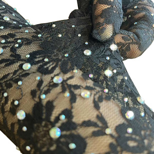Nouveaux gants sexy en dentelle noire pour <span class=keywords><strong>femme</strong></span>, protection solaire, pour l'été, les fêtes, les festivals, la conduite, les mariages et les bars - Product Image 5