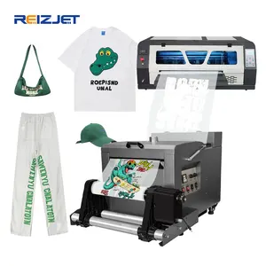Reizjet T- Shirt Print Machine Digital Automatic Screen Printing Machine For T-Shirts