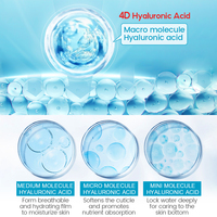 Sérum Anti-Âge Visage West & Month à l'Acide Hyaluronique Or, Soin Hydratant et Éclaircissant