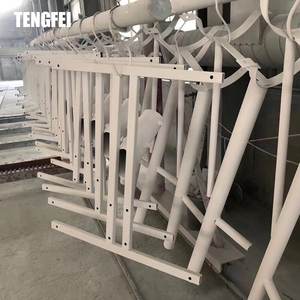 Tengfei lampadaire en acier galvanisé à chaud 20FT 26FT 32ft lampadaire pôle pour application carrée - Product Image 4