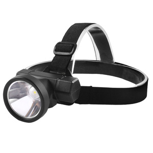 Lampe frontale LED rechargeable à intensité variable, corps en plastique, lumière blanche, pour l'alpinisme et les activités de plein air - Product Image 1
