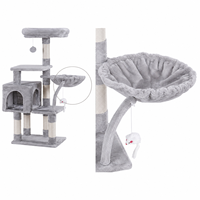 Hamac compact en peluche OEM pour chat