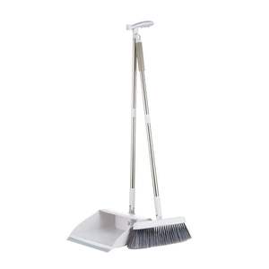 Rotating Broom And Dustpan Set With Squeegee Hair Sweeper Cleaning Tool For Home Floor Maintenance - Product Image 3