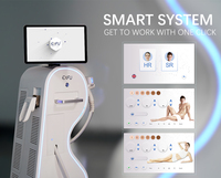Machine professionnelle d'épilation au laser alexandrite, épilation au laser douce max pro