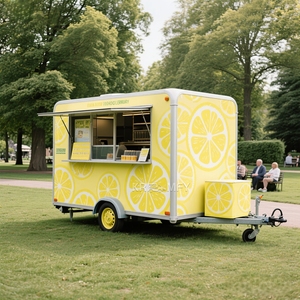 2025 <b>Mobile</b> <b>Bar</b> Ice Coffee Crepe Hot Dog Candy Trailer Food Truck <b>For</b> <b>Sale</b> Remolque De Comida - Product Image 6