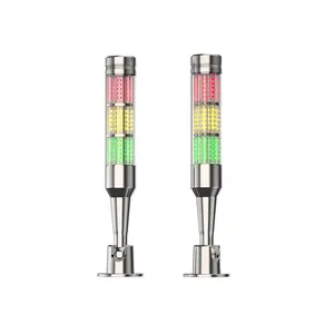 Hoge Helderheid Lichtbron 24V Cnc Machine Status Indicator 3 Kleur Waarschuwing Baken Toren Licht