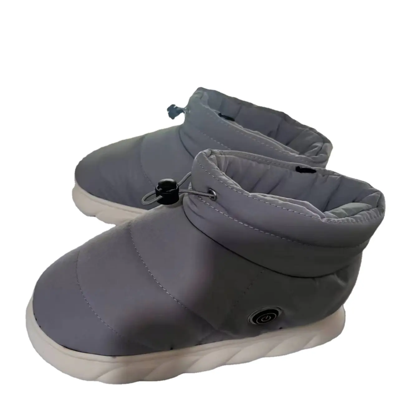 Women Men Foot Warmer winter outdoor shoes heated Electric Plush Charging Heating Shoe