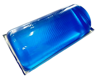 YUANHENG CE ISO Approuvé Positionneur en gel chirurgical pédiatrique anti-escarres, rouleau thoracique pour soulagement de la douleur et du stress, soutient la position ventrale