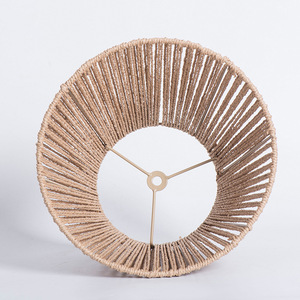 Pantalla de lámpara de papel retro en forma de campana, color caqui, ecológica, para escaparates, cafeterías, restaurantes, hoteles, iluminación decorativa - Product Image 3