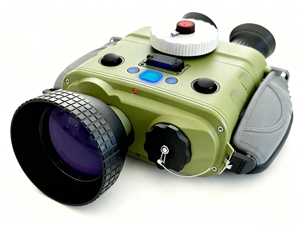 Binocolo Termico Multifunzionale Portatile con Telemetro <span class=keywords><strong>Laser</strong></span> Non Raffreddato, Visione Notturna e Portata Oltre 5km per Caccia all'Aperto - Product Image 6