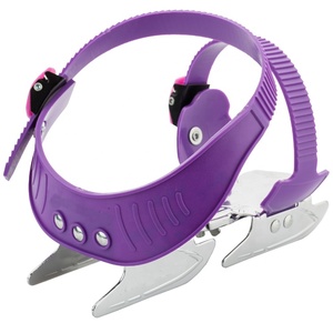 Noleggio di ghiaccio per bambini regolabile doppia lama in acciaio pattinare piccola scarpa a razzo per bambini - Product Image 2