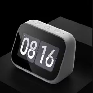 <span class=keywords><strong>Xiaomi</strong></span> AI-<span class=keywords><strong>Réveil</strong></span> intelligent avec haut-parleur à écran tactile, connexion WiFi numérique, mini armoire en plastique d'origine - Product Image 2