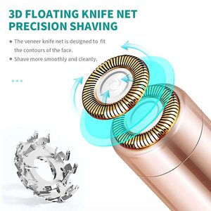 Lo más nuevo, recortador eléctrico de cejas con carga USB, maquillaje, depiladora de cejas indolora, afeitadora, maquinilla de afeitar, removedor de vello Facial, depiladora para mujeres - Product Image 3