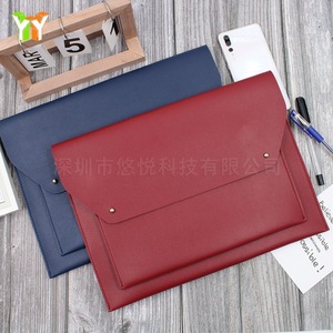 A4 PU da Phong Bì tài liệu tập tin Nhà máy cung cấp đôi-túi văn phòng tài liệu túi phong bì túi xách và cặp - Product Image 2