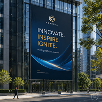 Bannière en maille PVC pour publicité extérieure, impression personnalisée, vente en gros d'usine, OEM, grand format, résistante aux UV, imperméable, panneau de clôture, USA