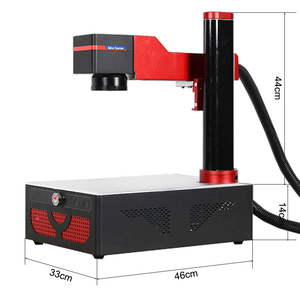 Desktop 20w 30w Fiber Laser Marking <strong>Machine</strong> for Vehicle Chassis Number Car Vin Number <strong>Pets</strong> <strong>Tag</strong> <strong>Id</strong> Engraving - Product Image 2