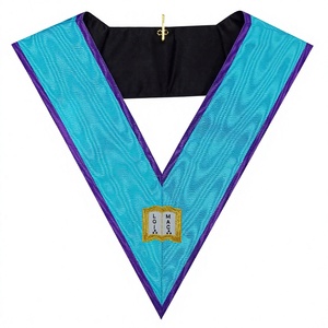 Collar de oficial de Regalia masónica para Misraim Rite Orator Accesorio de ropa Premium - Product Image 1