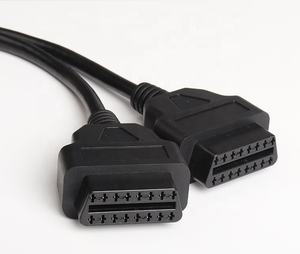 16-Pin OBD2 OBD II Splitter Adapterkabel Stecker auf Dual Buchse Y-Kabel Adapter - Product Image 3