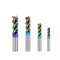 YG-1 M42 HSS-Co8 1 pièces 2.0-20MM tige de fraise en bout plat 2 4 flûte spirale fraise CNC routeur peu outils E2401 E2412