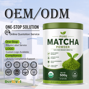 Matcha Puro Molido en Piedra, Grado Ceremonial, Primera Cosecha, <span class=keywords><strong>Vegano</strong></span>, Sin OMG, USDA, GMP, Kosher, Lata, Muestreo Rápido - Product Image 1