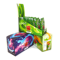Boîtes de présentation en carton de luxe personnalisées pour capsules à base de plantes, comprimés, supplément sec, présentoir pour capsules de marchandises