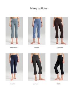 Personnalisable de haute qualité, pantalon pour femme <span class=keywords><strong>le</strong></span> plus vendu, couleur unie, pantalon premium pour femme toute saison à la mode, prix bon marché - Product Image 4