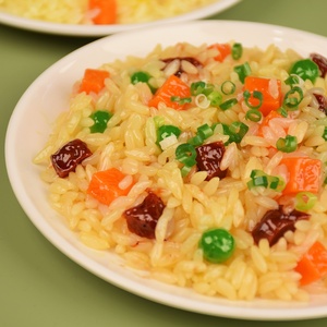 Arroz Frito Estilo Árabe Falso, Arroz Glutinoso Tailandés Estilo Mexicano, Simulación Personalizada DIY de Granos de Maíz, Accesorios de Exhibición para Restaurantes - Product Image 5