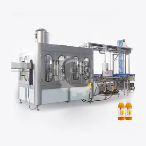Machine automatique de remplissage de jus pour petites bouteilles, appareil d'emballage à chaud, machine de remplissage, v