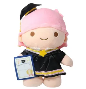JM Cartoon Kawaii Cinnamon Roll Dog Plush Toy sanriod graduation plush Children's Birthday Gift