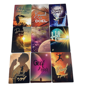 مخصص لغات مختلفة ورق التارو بطاقة سطح المصنع OEM بطاقات أوراكل الأصلية مع حجم مخصص اللون وصندوق - Product Image 5