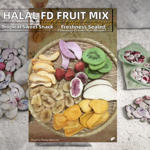 Fruits secs halal en gros de haute qualité, tranches de fruits mélangés surgelées et déshydratées, emballées sous vide, export en vrac, assortiment de snacks tropicaux sucrés prêts à consommer - Product Image 2