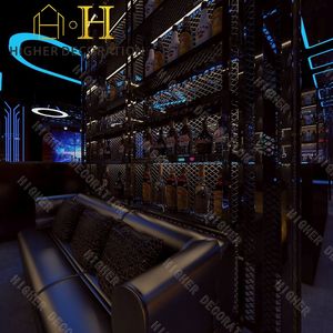 การออกแบบตกแต่งภายในไนท์คลับที่ทันสมัยชุดเฟอร์นิเจอร์บาร์ที่สมบูรณ์และโต๊ะไนต์คลับหรูหรารวมถึงบาร์ไนท์คลับ - Product Image 6