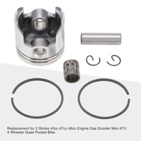 GOOFIT-Kit de cilindro completo de 2 tiempos, 40mm, 40-5, con reemplazo de pistón para Scooter de Gas de 2 tiempos, 43cc, 47cc, Mini bicicleta de bolsillo
