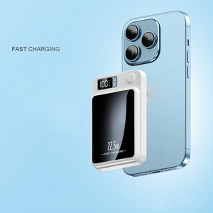 Özelleştirilebilir Mini manyetik kablosuz şarj sıcak satış 10000mAh güç banka 15W hızlı şarj özelleştirilebilir - Product Image 6