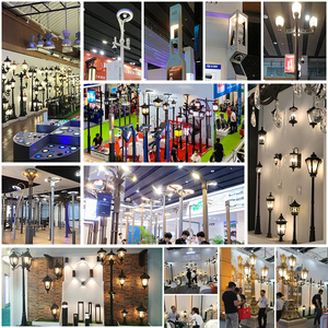 Farol <span class=keywords><strong>de</strong></span> jardín decorativo <span class=keywords><strong>de</strong></span> estilo nórdico, farol clásico <span class=keywords><strong>de</strong></span> <span class=keywords><strong>hierro</strong></span> <span class=keywords><strong>fundido</strong></span> antiguo <span class=keywords><strong>para</strong></span> <span class=keywords><strong>exteriores</strong></span> - Product Image 3