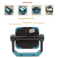 Leistungs stärkste Cob Outdoor LED Arbeits beleuchtung Magnet halter Wasserdicht All-in-One Arbeits leuchte USB wiederauf ladbar