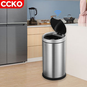 Kitchen Hotel Intelligent <strong>Sensor</strong> Dustbin Stainless Steel Automatic Trash Can Smart <strong>Bins</strong> Smart Trash Can Waste <strong>Bins</strong> Garbage Cans - Product Image 1