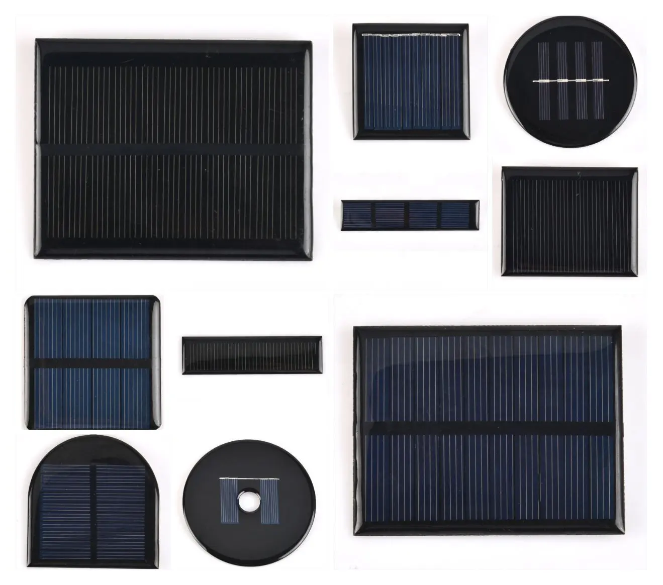 Petits panneaux solaires époxy personnalisés 1w 5w 6w 10w, Mini panneau solaire