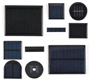 Kunden spezifische 1W 5W 6W 10W kleine Solarpanels Epoxid-Mini-Solar panel