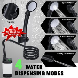 Cabezal de <span class=keywords><strong>Ducha</strong></span> Portátil DSS de ABS, Recargable, Diseño de 6000 mAh con Pantalla LED y 4 Modos de Rociado para Uso en Exteriores - Product Image 3