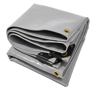 <span class=keywords><strong>Bâche</strong></span> de 3m x 6m PVC 440gsm Extra Waterproof Heavy Duty Tarpaulin avec oeillets renforcés pour les meubles/revêtements de <span class=keywords><strong>sol</strong></span> - Product Image 1